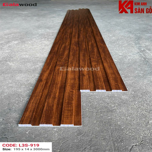 Tấm Ốp Lam 3 Sóng Thấp Galawood L3S-919